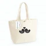 Tote Bag – Les Oiseaux Amoureux